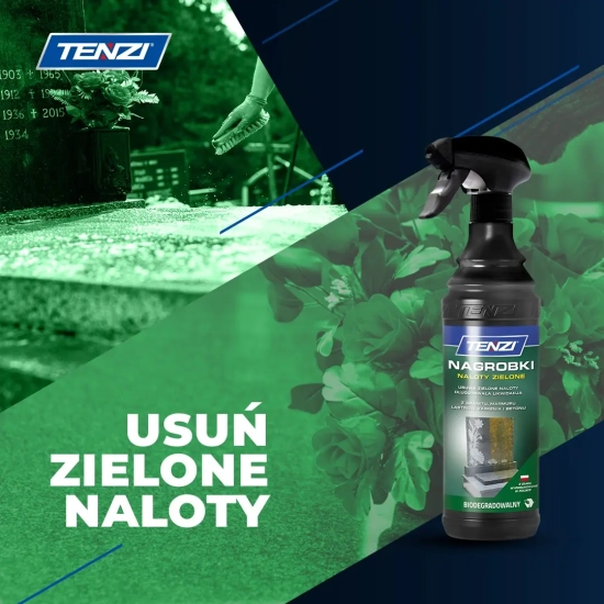 TENZI NAGROBKI naloty zielone usuwanie 600ml